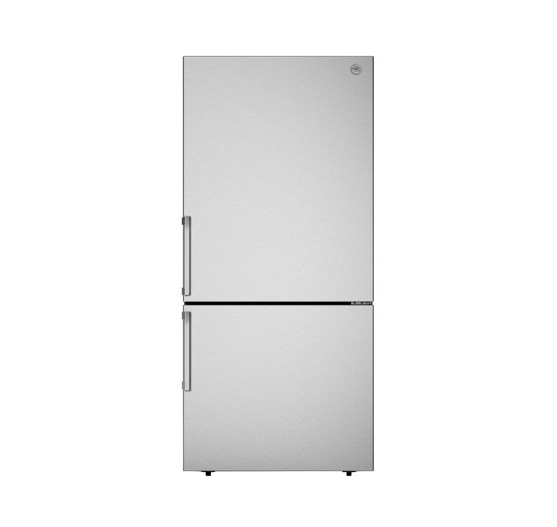 31 inch Freestanding Bottom Mount Refrigerator Bertazzoni
